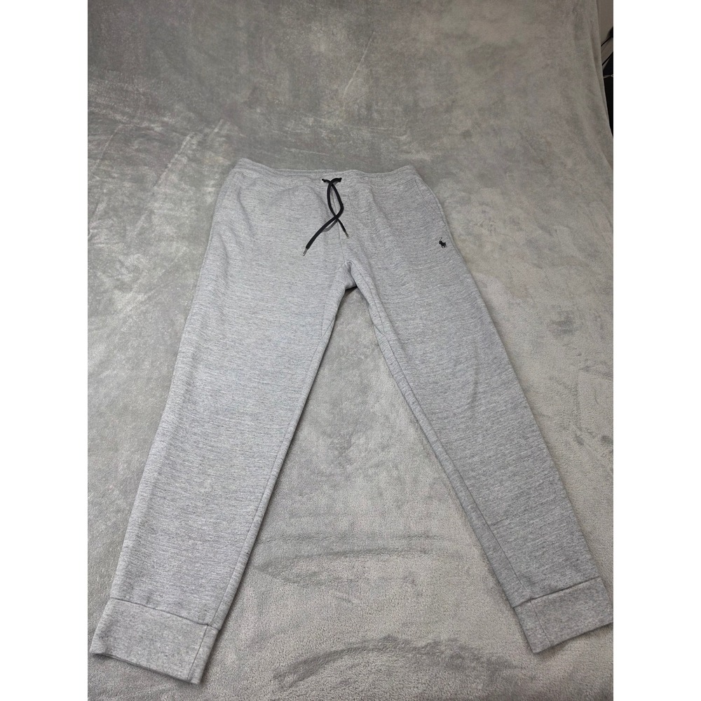 Polo Ralph Lauren Mens XL Heather Gray Joggers Sweatpants‎ Pony Logo XL TG